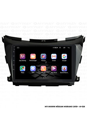 Nissan Murano Android Multimedya 4gb Ram Carplay Navigasyon Ekran - Myway