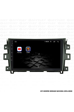 Nissan Navara Android Multimedya 4gb Ram Carplay Navigasyon Ekran - Myway