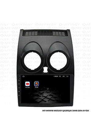 Nissan Qashqai Android Multimedya 4gb Ram Carplay Navigasyon Ekran - Myway