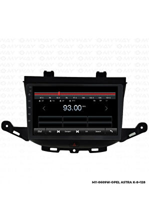 Opel Astra K Android Multimedya 4gb Ram Carplay Navigasyon Ekran - Myway