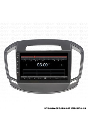 Opel Insignia Android Multimedya 4gb Ram Carplay Navigasyon Ekran - Myway