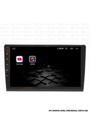 Opel Universal Android Multimedya 4gb Ram Carplay Navigasyon Ekran - Myway
