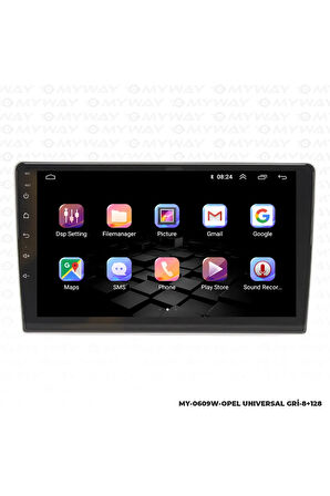 Opel Universal Android Multimedya 4gb Ram Carplay Navigasyon Ekran - Myway