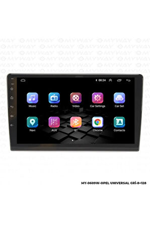 Opel Universal Android Multimedya 4gb Ram Carplay Navigasyon Ekran - Myway