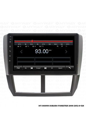 Subaru Forester Uyumlu  Android Multimedya 4gb Ram Carplay Navigasyon Ekran - Myway