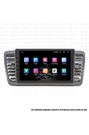 Subaru Legacy Android Multimedya 4gb Ram Carplay Navigasyon Ekran - Myway