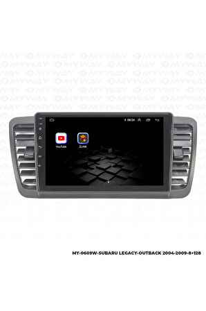 Subaru Outback 3 Android Multimedya 4gb Ram Carplay Navigasyon Ekran - Myway