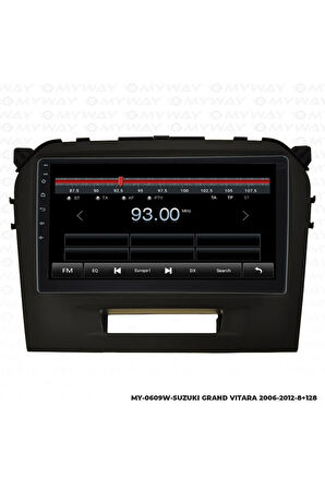 Suzuki Grand Vitara Android Multimedya 4gb Ram Carplay Navigasyon Ekran - Myway