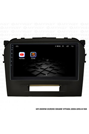 Suzuki Grand Vitara Android Multimedya 4gb Ram Carplay Navigasyon Ekran - Myway
