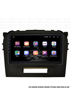 Suzuki Grand Vitara Android Multimedya 4gb Ram Carplay Navigasyon Ekran - Myway