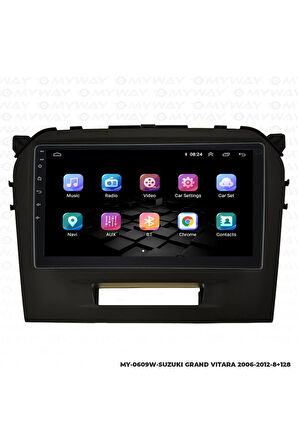 Suzuki Grand Vitara Android Multimedya 4gb Ram Carplay Navigasyon Ekran - Myway