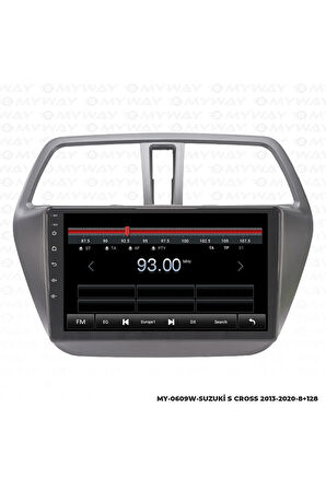 Suzuki S Cross Android Uyumlu Multimedya 4gb Ram Carplay Navigasyon Ekran - Myway