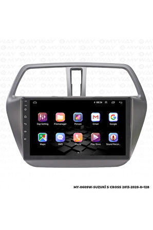 Suzuki S Cross Android Uyumlu Multimedya 4gb Ram Carplay Navigasyon Ekran - Myway