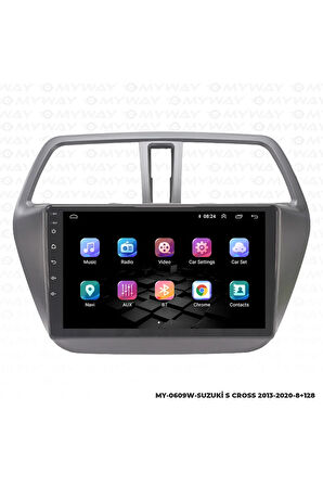 Suzuki S Cross Android Uyumlu Multimedya 4gb Ram Carplay Navigasyon Ekran - Myway