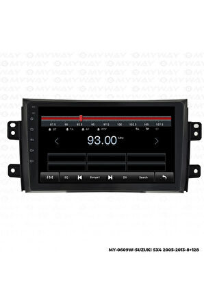 Suzuki Sx4 Android Multimedya 4gb Ram Carplay Navigasyon Ekran - Myway