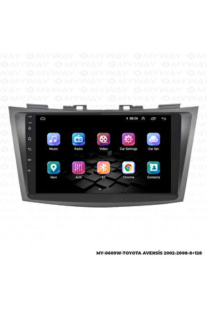 Toyota Avensis Android Multimedya 4gb Ram Carplay Navigasyon Ekran - Myway
