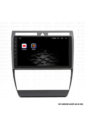 Audi A6 Android Multimedya 4gb Ram Carplay Navigasyon Ekran - Myway