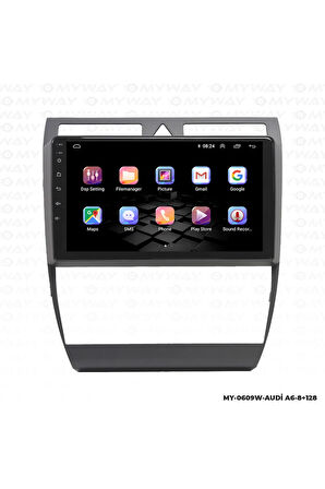 Audi A6 Android Multimedya 4gb Ram Carplay Navigasyon Ekran - Myway