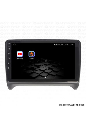 Audi Tt Android Multimedya 4gb Ram Carplay Navigasyon Ekran - Myway