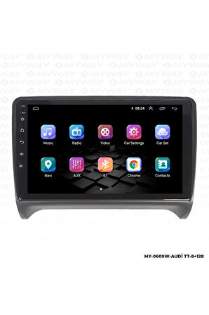 Audi Tt Android Multimedya 4gb Ram Carplay Navigasyon Ekran - Myway