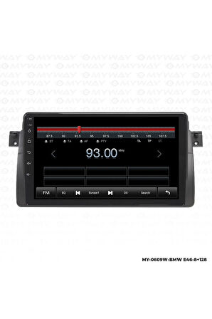 Bmw E46 Android Multimedya 4gb Ram Carplay Navigasyon Ekran - Myway