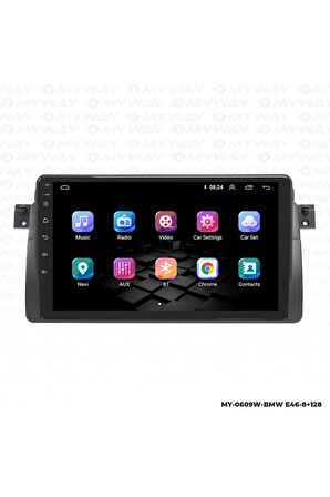 Bmw E46 Android Multimedya 4gb Ram Carplay Navigasyon Ekran - Myway