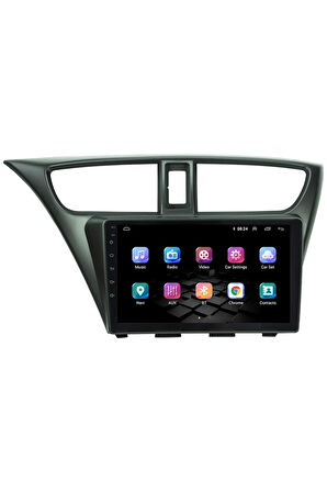 Honda Civic Hatchback Android Multimedya 4gb Ram Carplay Navigasyon Ekran - Myway