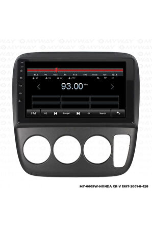 Honda Cr-v Android Multimedya 4gb Ram Carplay Navigasyon Ekran - Myway