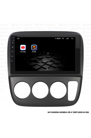 Honda Cr-v Android Multimedya 4gb Ram Carplay Navigasyon Ekran - Myway