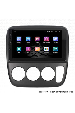 Honda Cr-v Android Multimedya 4gb Ram Carplay Navigasyon Ekran - Myway