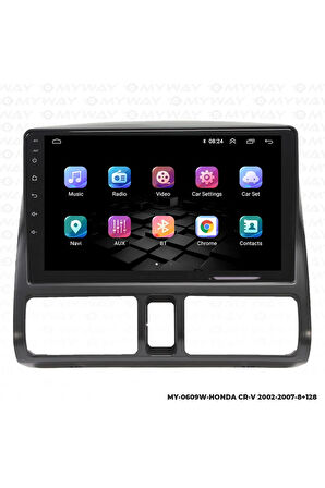 Honda Cr-v Android Multimedya 4gb Ram Carplay Navigasyon Ekran - Myway