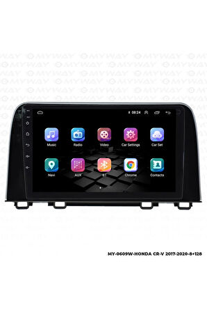 Honda Cr-v Android Multimedya 4gb Ram Carplay Navigasyon Ekran - Myway