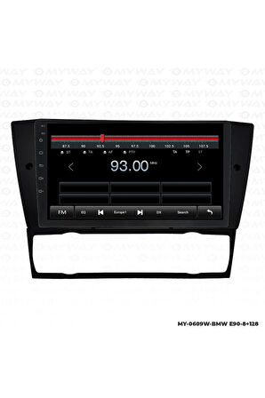 Bmw E90 Android Multimedya 4gb Ram Carplay Navigasyon Ekran - Myway