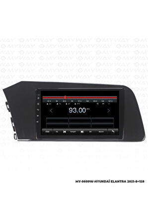Hyundai Elantra Android Multimedya 4gb Ram Carplay Navigasyon Ekran - Myway