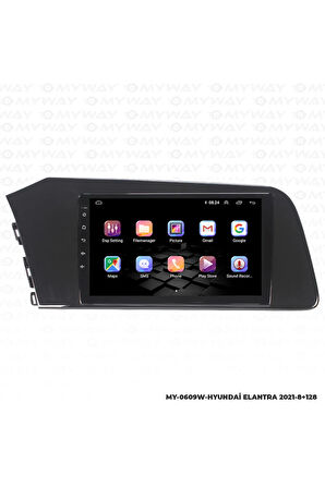 Hyundai Elantra Android Multimedya 4gb Ram Carplay Navigasyon Ekran - Myway