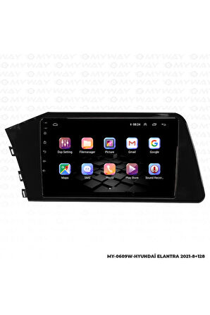 Hyundai Elantra Android Multimedya 4gb Ram Carplay Navigasyon Ekran - Myway