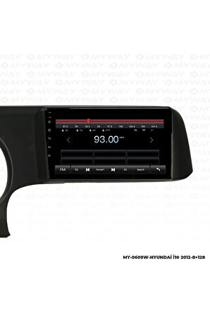 Hyundai I10 Android Multimedya 4gb Ram Carplay Navigasyon Ekran - Myway