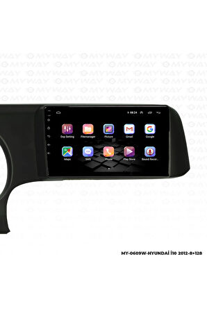Hyundai I10 Android Multimedya 4gb Ram Carplay Navigasyon Ekran - Myway