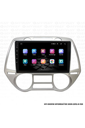 Hyundai I20 Android Multimedya 4gb Ram Carplay Navigasyon Ekran - Myway