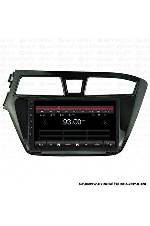 Hyundai I20 Android Multimedya 4gb Ram Carplay Navigasyon Ekran - Myway