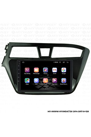 Hyundai I20 Android Multimedya 4gb Ram Carplay Navigasyon Ekran - Myway