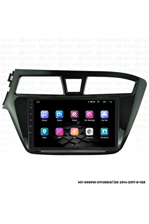 Hyundai I20 Android Multimedya 4gb Ram Carplay Navigasyon Ekran - Myway