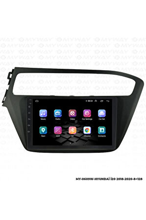 Hyundai I20 Android Multimedya 4gb Ram Carplay Navigasyon Ekran - Myway