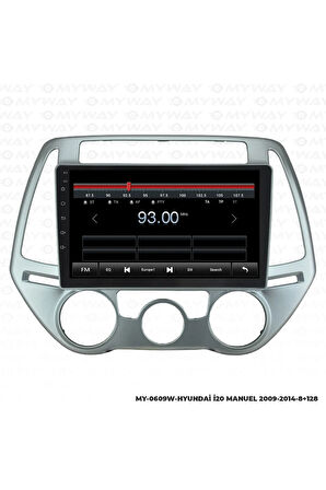 Hyundai I20 Android Multimedya 4gb Ram Carplay Navigasyon Ekran - Myway