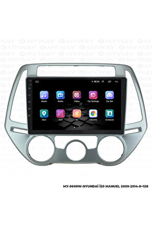 Hyundai I20 Android Multimedya 4gb Ram Carplay Navigasyon Ekran - Myway
