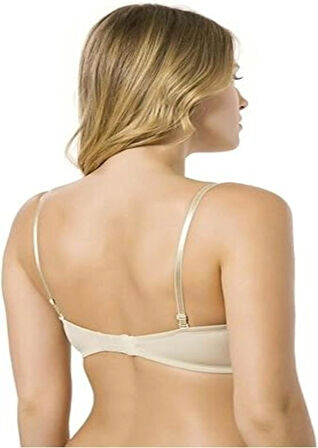 MissAyza 7035 Bonnie Desteksiz Straplez Silikonlu Sütyen