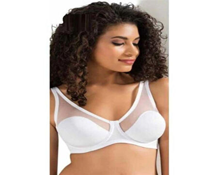 Fanetta Soft Cup Bra Toparlayıcı Tüllü B-C-D CUP Yeni Nesil Sütyen 