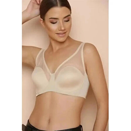 Fanetta Soft Cup Bra Toparlayıcı Tüllü B-C-D CUP Yeni Nesil Sütyen 