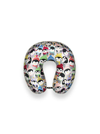 Moda Home Bedding 2li Seyahat yastığı Penguin