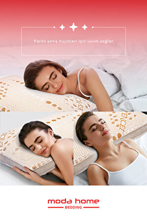 Moda Home Bedding Tencel Klimalı Yastık,Klimalı Yastık